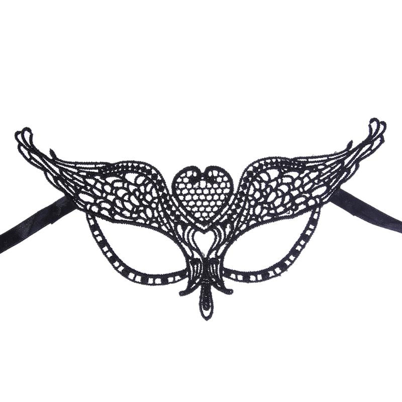 1Pc Women Costume Eye Mask Sexy Lace Eye Mask Venetian Masquerade Ball Halloween Party Fancy Dress Costume Party Supplies - ebowsos