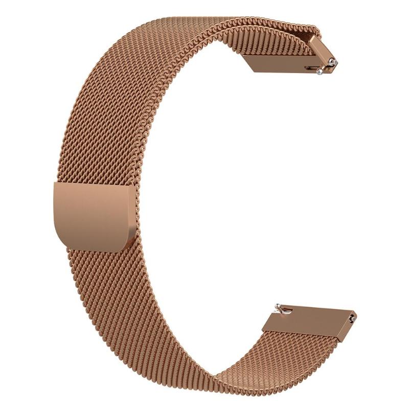 1Pcs 22mm Milanese Magnetic Loop Stainless Steel Wristband Watch Strap for Samsung Galaxy Watch 46mm Smart Band Watch Promotion - ebowsos