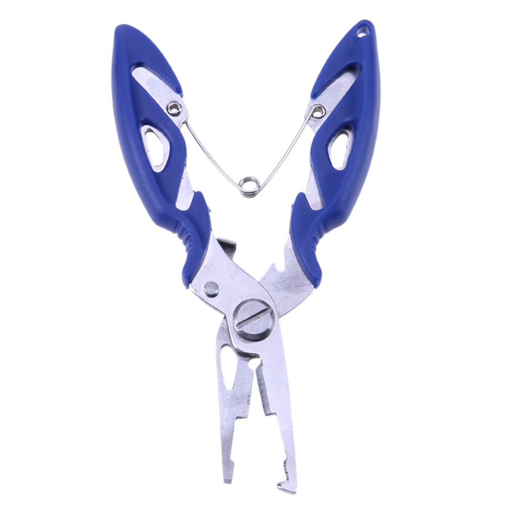 1Pcs Aluminum Fishing Pliers Scissors Line Cutter Wire Hook out Removers Fishing Tools Tackle-ebowsos