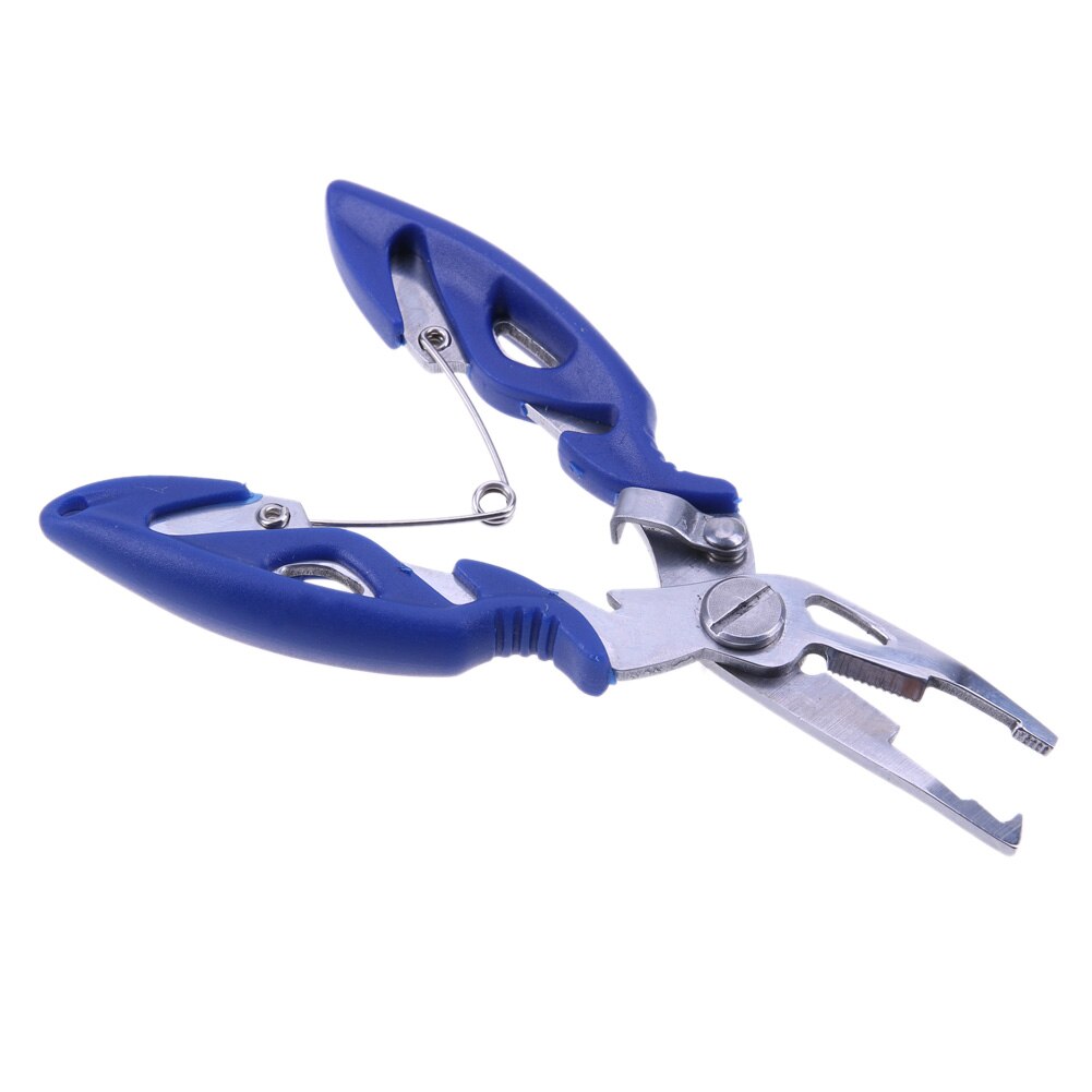 1Pcs Aluminum Fishing Pliers Scissors Line Cutter Wire Hook out Removers Fishing Tools Tackle-ebowsos