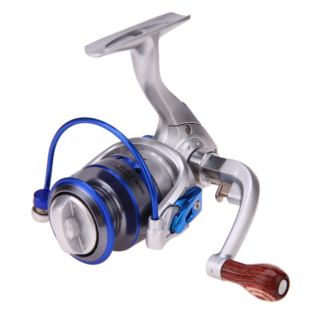 1Pcs Blue Mini Spinning Fishing Reel 10BB Fish Wheel Gear Ratio 5.5:1 Sea Fishing Reels Tackle Tools-ebowsos