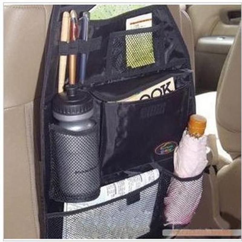 1Pcs Car Organizer Net Seat Bag Storage Multi Pocket Arrangement Bag Back Seat Chair Car Styling Backseat Cover Organiser Seat - ebowsos