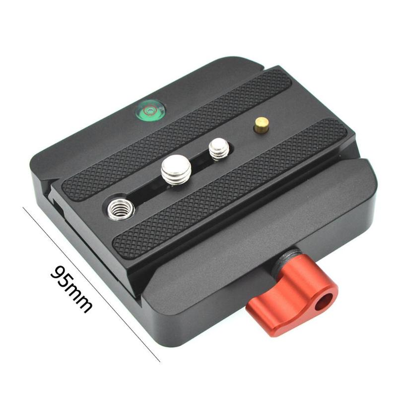 1Pcs Metal Construction Rapid Connect Adapter With Quick Release Sliding Plate For Manfrotto 577 Tripod High Quality - ebowsos