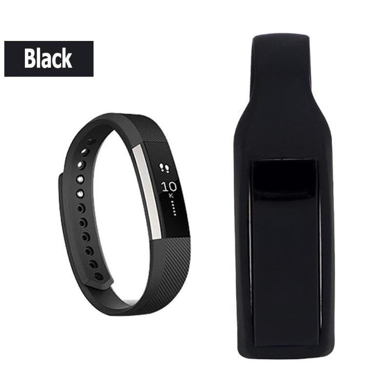 1Pcs Silicone Wristband Clasp Clip Smart Bracelet Clip Protectice Case Pocket Holder for Fitbit ACE Alta Smart Watch Promotion - ebowsos