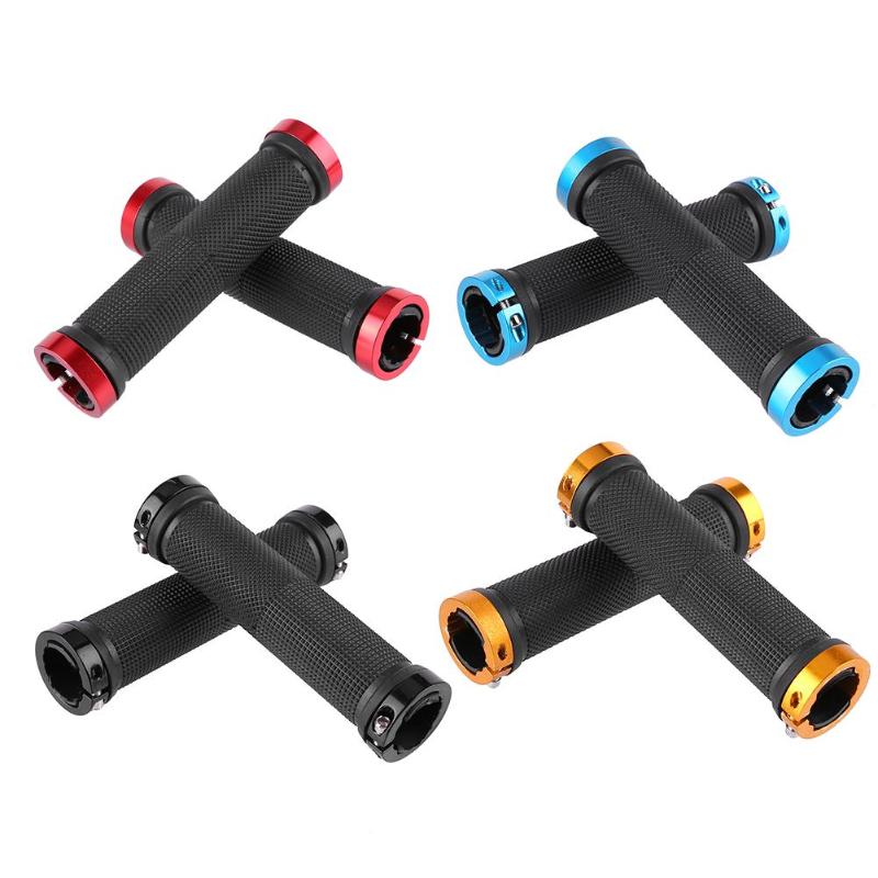 1pair New MTB Road Cycling Skid-Proof Grips Anti-Skid Plastic Bicycle Handlebar Accessories Bicycle Handlebars Grips-ebowsos