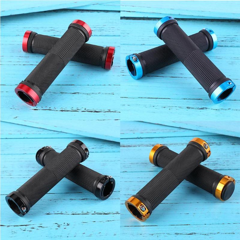 1pair New MTB Road Cycling Skid-Proof Grips Anti-Skid Plastic Bicycle Handlebar Accessories Bicycle Handlebars Grips-ebowsos