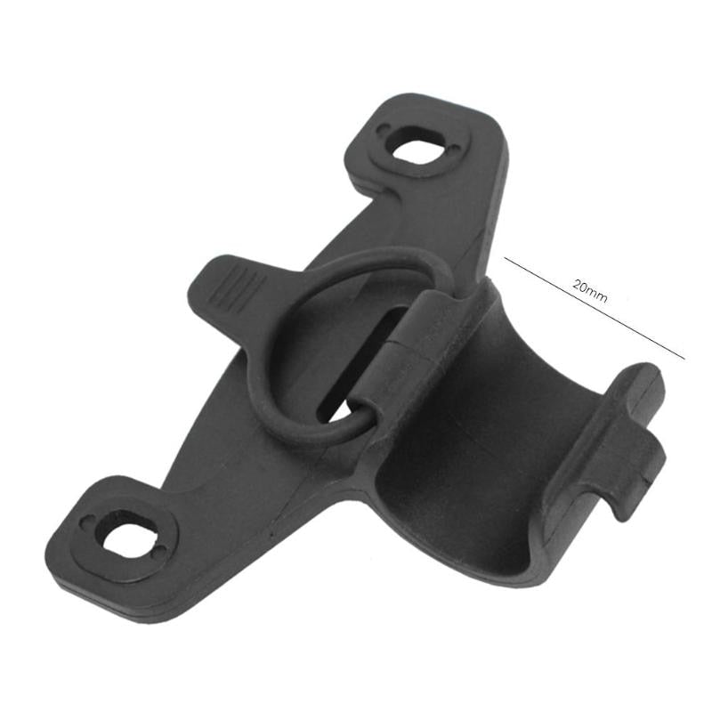 1pc 20mm Bike Bicycle Portable Pump Holder Bracket Retaining Fitted Fixed Clip-ebowsos