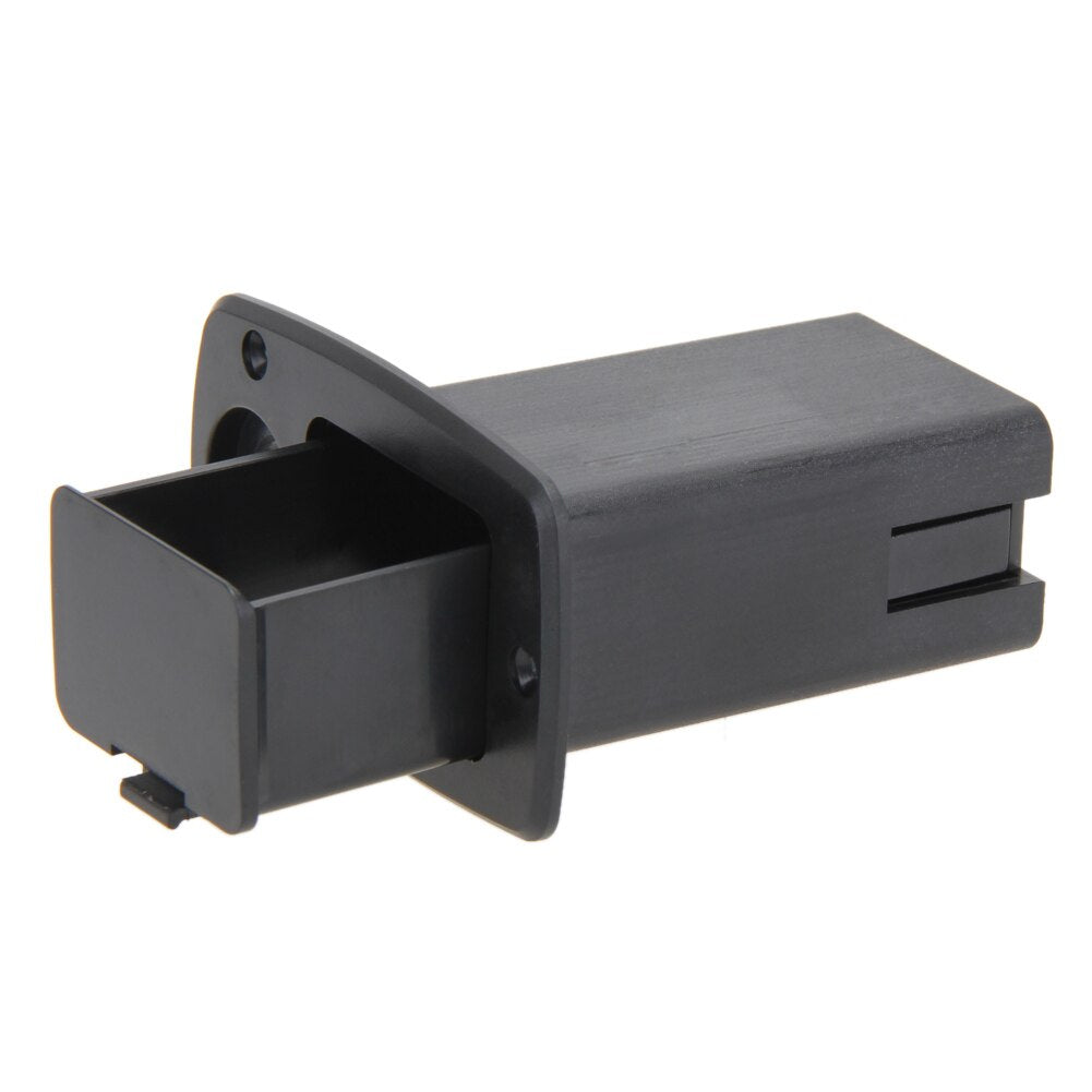 1pc Battery Holder For Black 9V Battery Box Case Cover Holders For Guitar Bass Pickup Electronic Guitar Parts Accessories-ebowsos