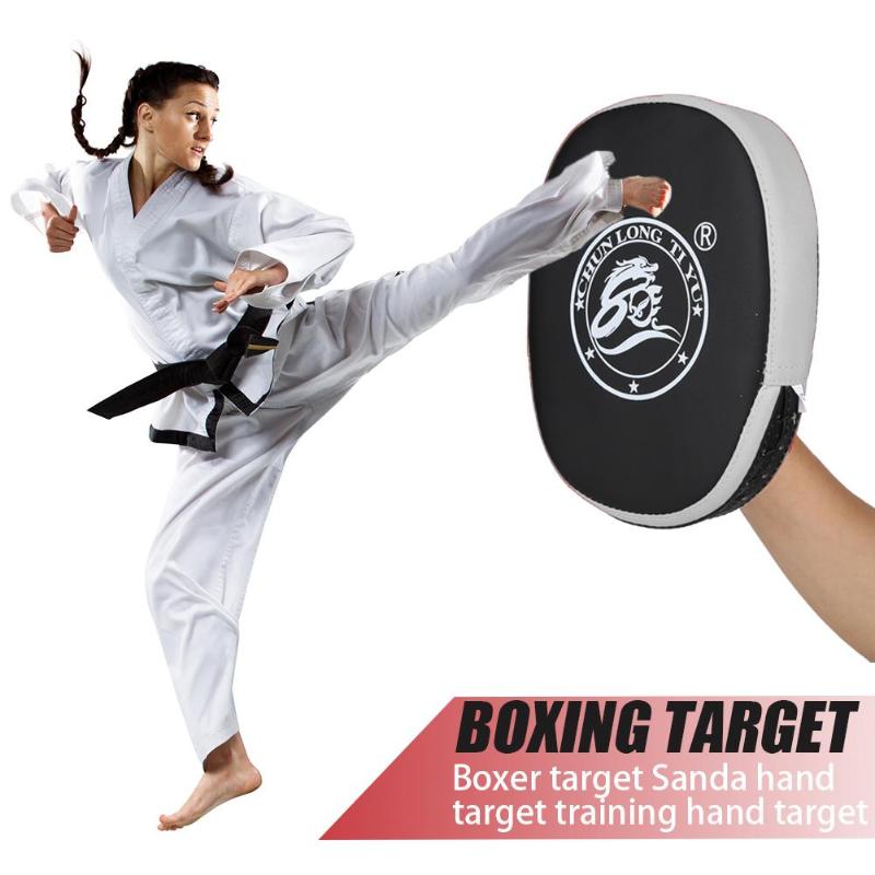 1pc Boxing Boxer Children Curved Foot Target Sanda Training Martial Arts Taekwondo Target Fitness Equipment-ebowsos