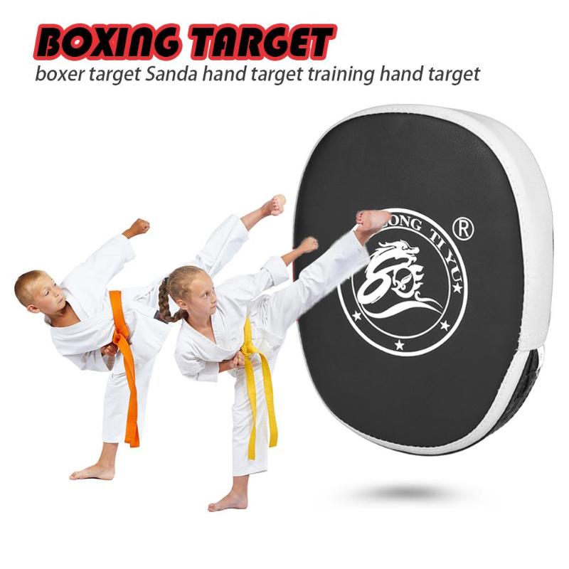 1pc Boxing Boxer Children Curved Foot Target Sanda Training Martial Arts Taekwondo Target Fitness Equipment-ebowsos