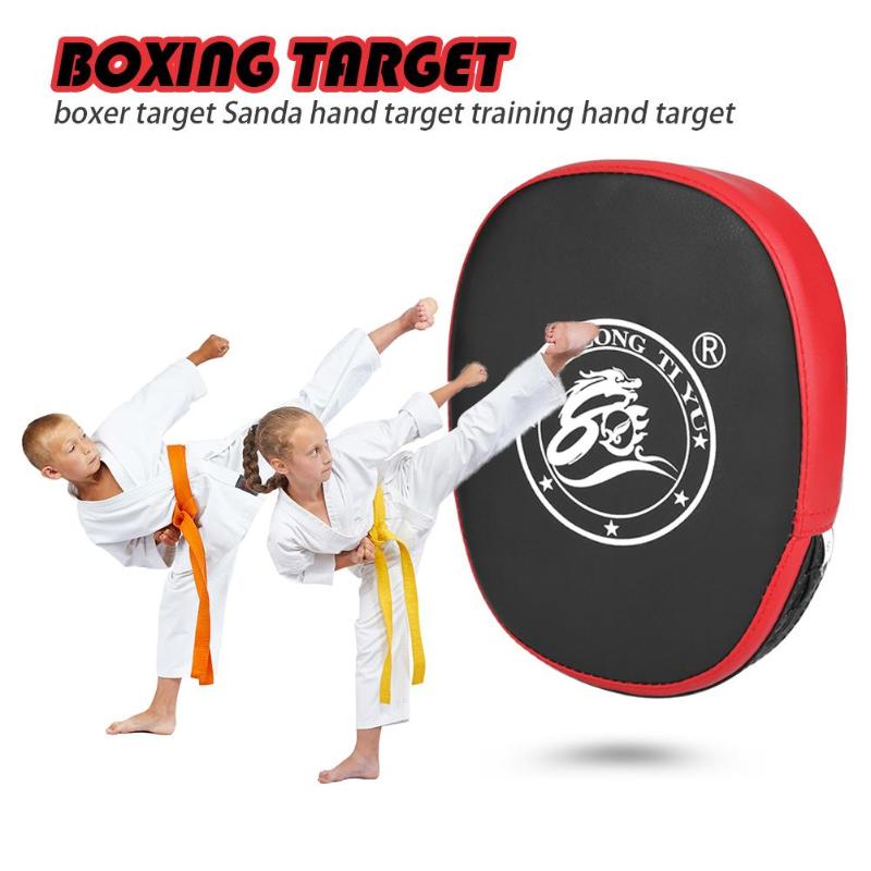 1pc Boxing Boxer Children Curved Foot Target Sanda Training Martial Arts Taekwondo Target Fitness Equipment-ebowsos