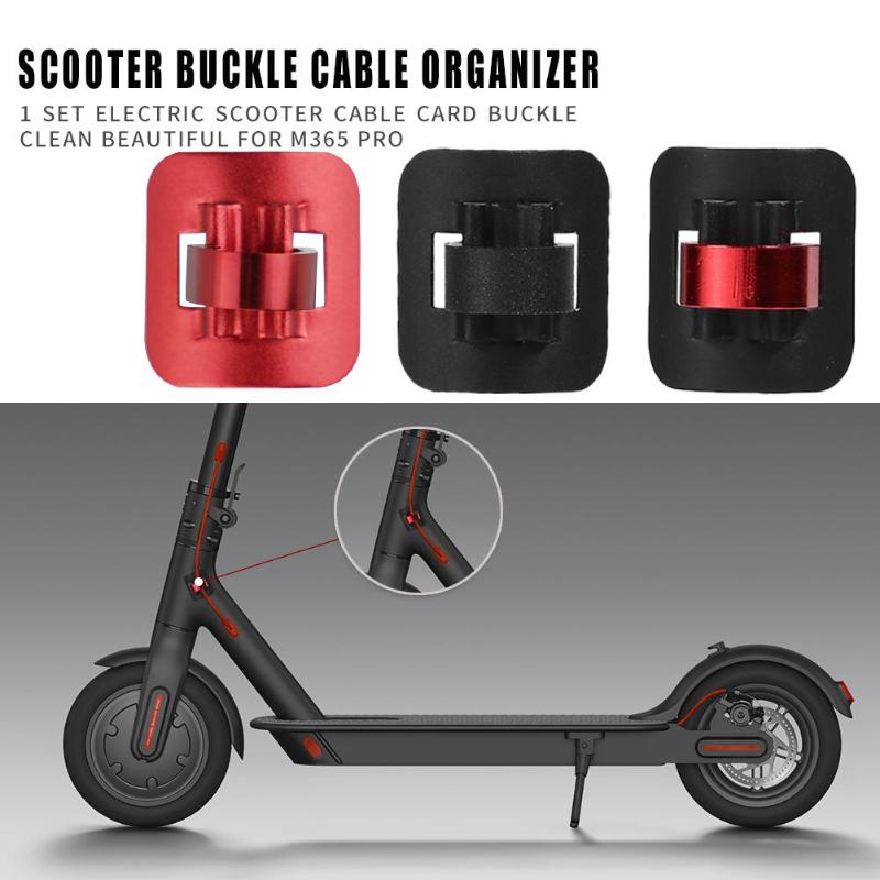 1pc Electric Scooter Cable Tie Buckle Organizer For Xiaomi M365 and M365 PRO Electric Scooter Skateboard Accessories-ebowsos