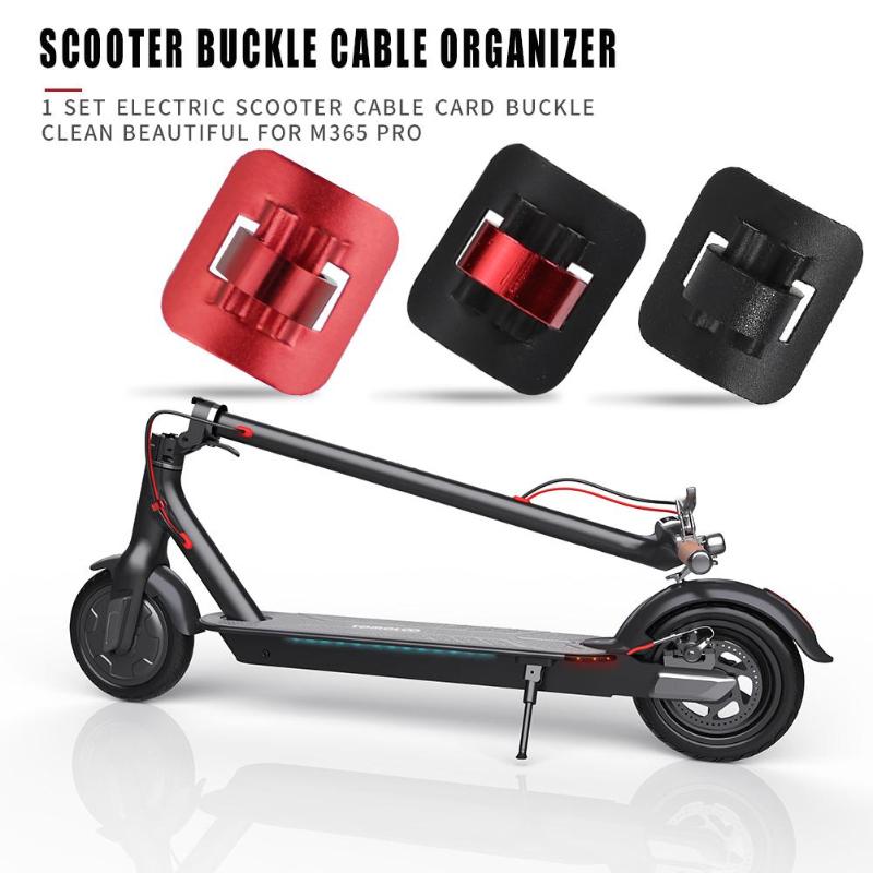 1pc Electric Scooter Cable Tie Buckle Organizer For Xiaomi M365 and M365 PRO Electric Scooter Skateboard Accessories-ebowsos