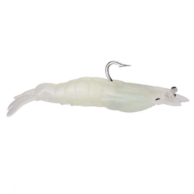 1pc Fishing Lures soft Lures 9g 80mm Shrimp Artificial Bait Simulation Lifelike Artificial Bionic Bait with Hook-ebowsos