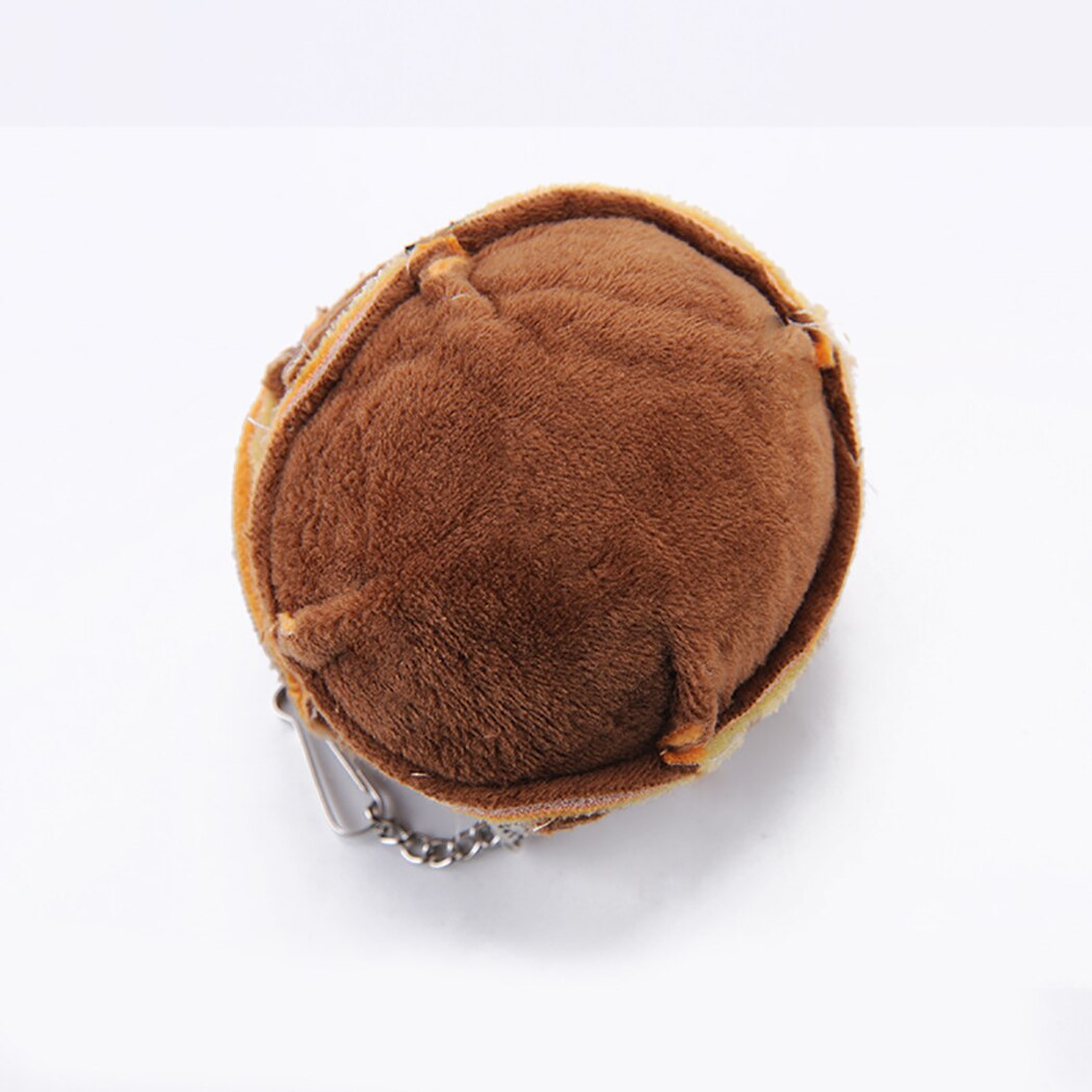 1pc Mini Cute Hamster Cave Winter Warm Hamburger Design Hanging Hamster Bed For Small Animals Small Pet Supplies-ebowsos