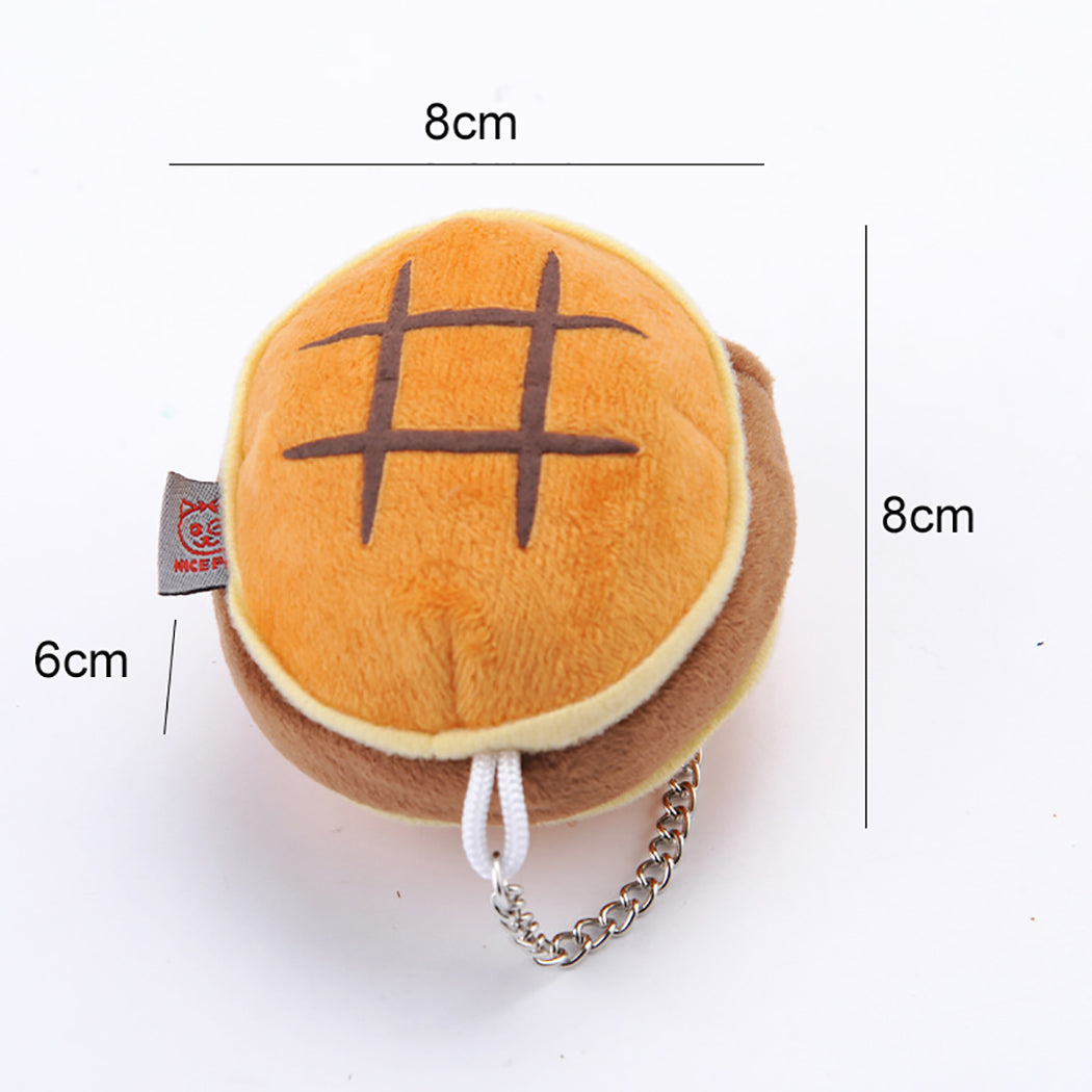 1pc Mini Cute Hamster Cave Winter Warm Hamburger Design Hanging Hamster Bed For Small Animals Small Pet Supplies-ebowsos