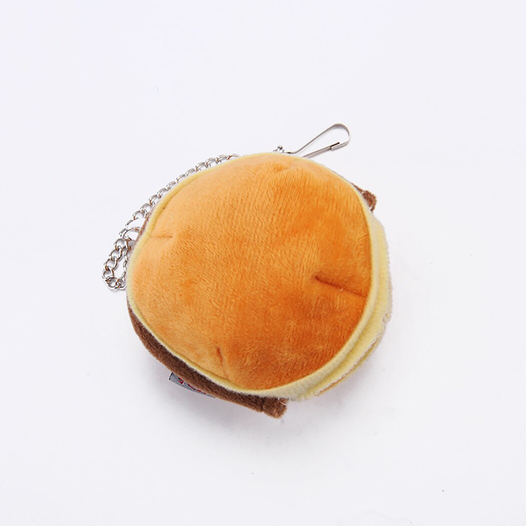 1pc Mini Cute Hamster Cave Winter Warm Hamburger Design Hanging Hamster Bed For Small Animals Small Pet Supplies-ebowsos