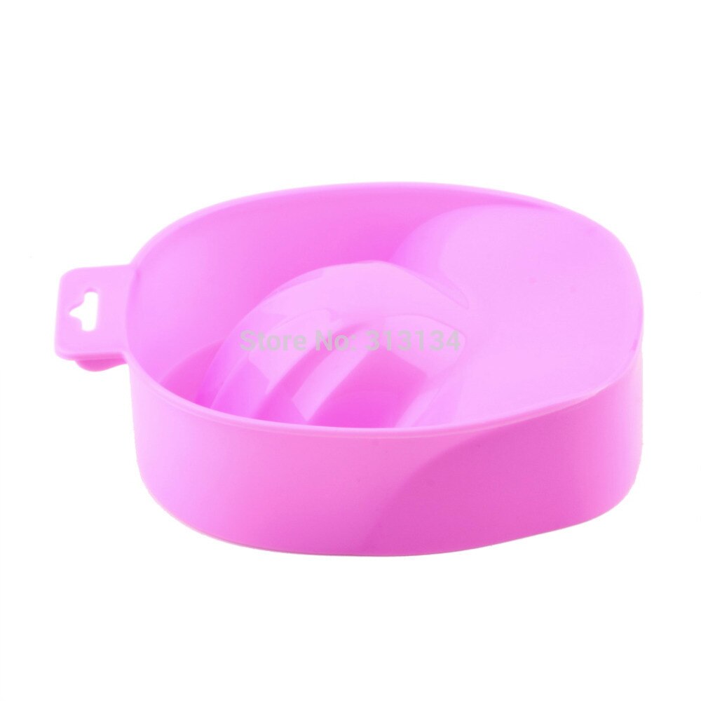 1pc New Acrylic Nail Soaker Bowl Art Tips Soakers Tray Polish Gel Treatment Remover Manicure Off Bowls Tools - ebowsos