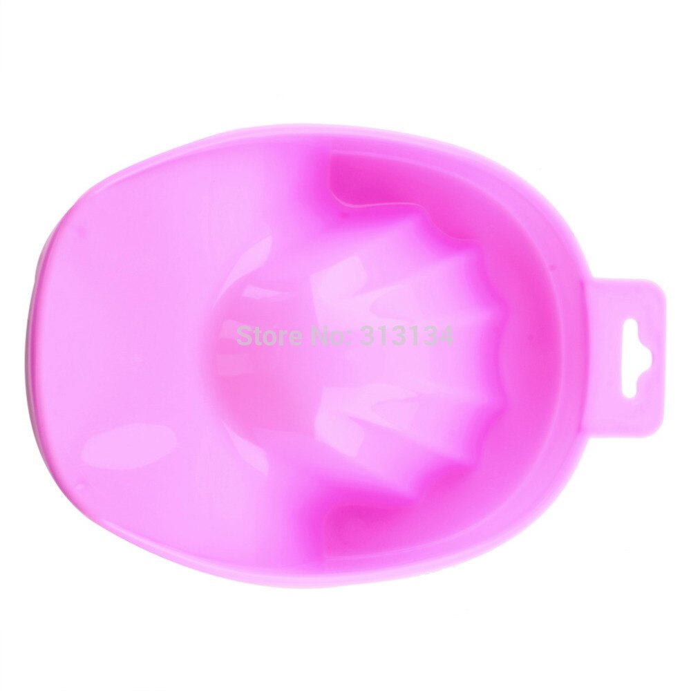 1pc New Acrylic Nail Soaker Bowl Art Tips Soakers Tray Polish Gel Treatment Remover Manicure Off Bowls Tools - ebowsos