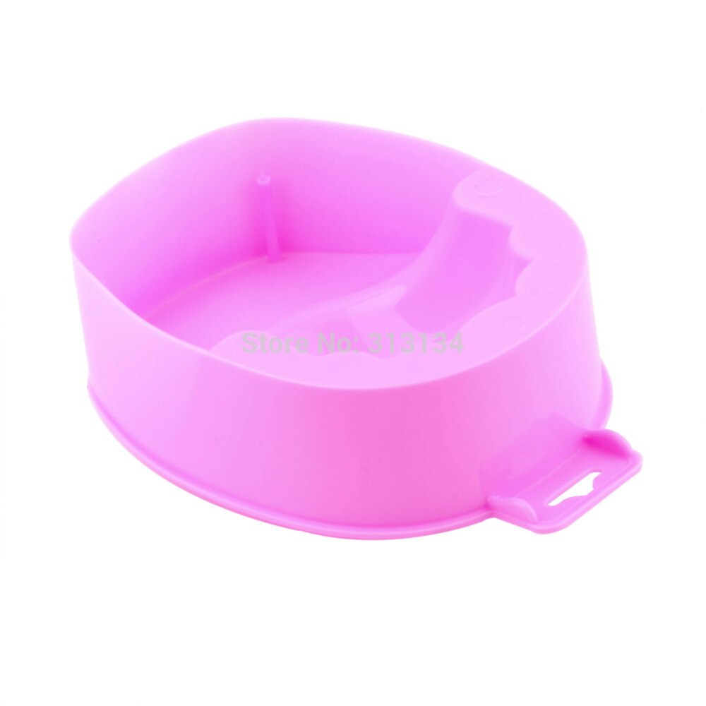 1pc New Acrylic Nail Soaker Bowl Art Tips Soakers Tray Polish Gel Treatment Remover Manicure Off Bowls Tools - ebowsos