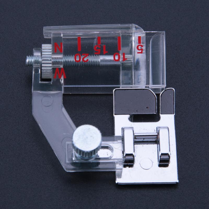 1pc Snap On Adjustable Bias Binder Presser Foot Feet For Sewing Machines Bias Binding Foot Useful Sewing Accessories 2019 hot - ebowsos