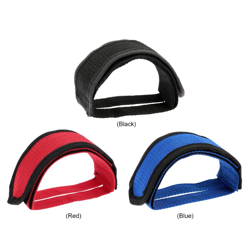 1pc Wear-resisting Nylon Binding Belt Bicycle Pedal Adhesive Strap Toe Clip High-quality Belt Fixed Gear Accecssories-ebowsos