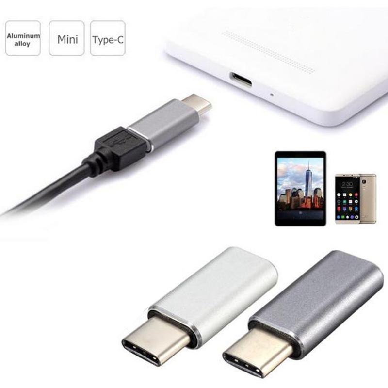 1pcs Colorful USB 3.1 Type C Type-C Male Port To Micro USB 2.0 Female Adapter For Tablet & Hard Disk Drive - ebowsos