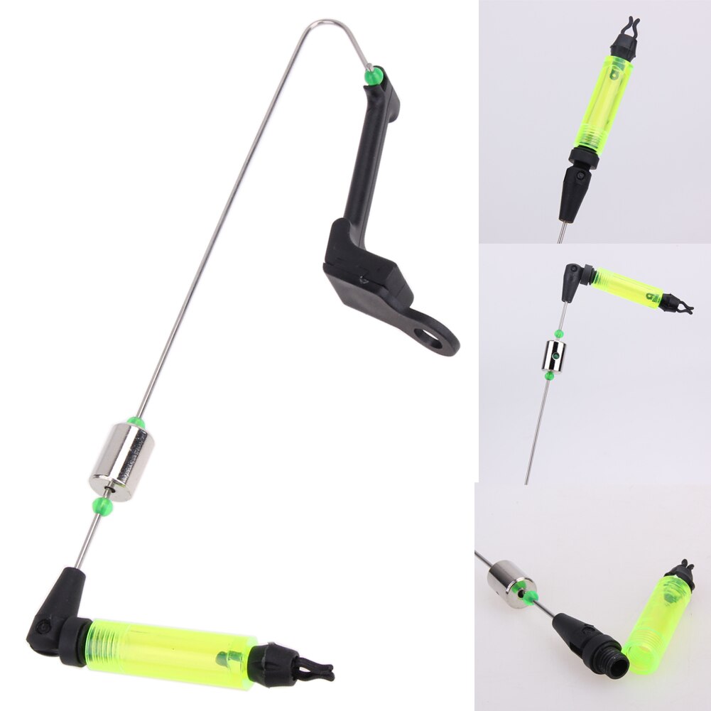 1pcs LED Fishing Alarm Chain Hanger Swinger Indicator Bite Fishing Tackle Tools-ebowsos