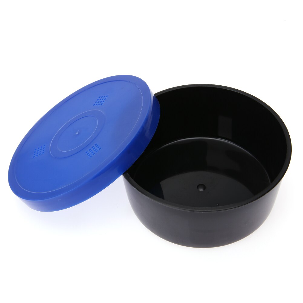 1pcs Round Plastic Boxes PP Earthworm Box Live Bait Box with Breather Holes Plastic Fishing Tackle New-ebowsos