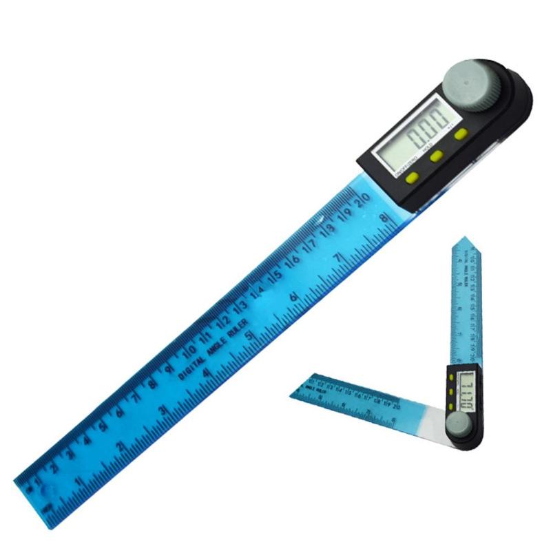 200mm Digital Angle Ruler Protractor Inclinometer Goniometer Measuring Tool - ebowsos