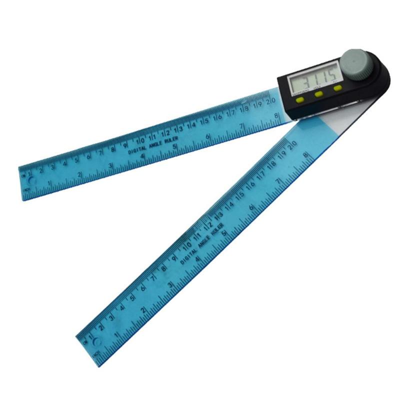 200mm Digital Angle Ruler Protractor Inclinometer Goniometer Measuring Tool - ebowsos