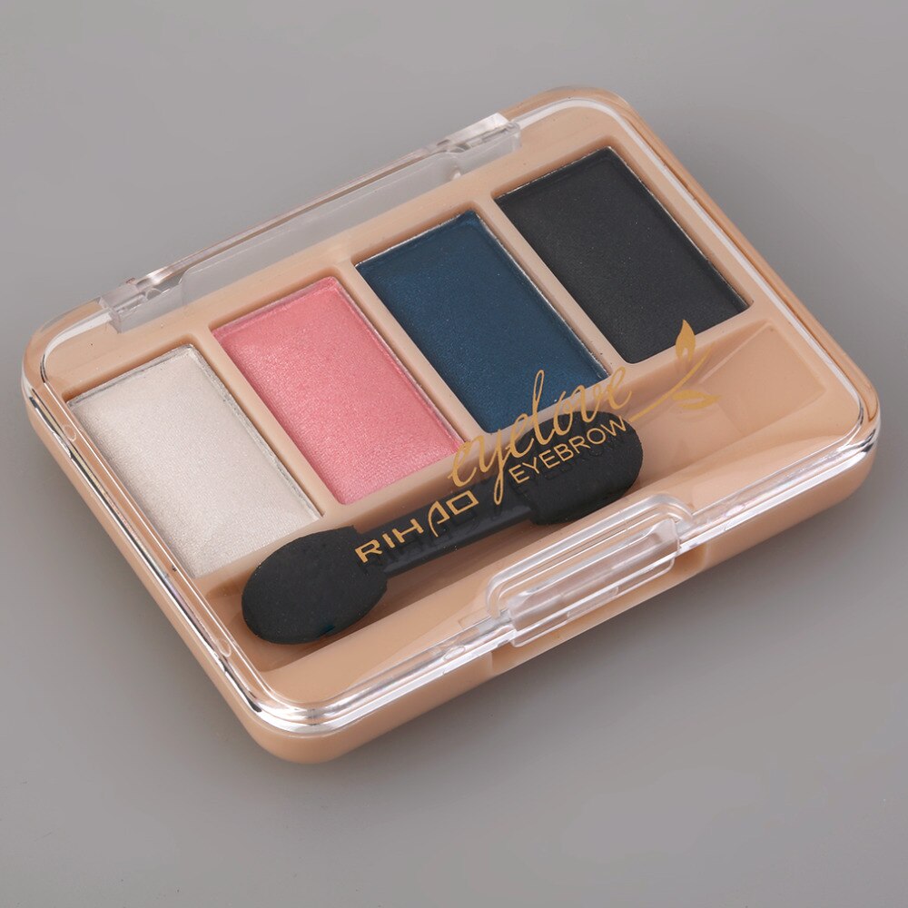 2017 New Women RIHAO Makeup Eyeshadow Palette Eyebrow Eye Shadow Powder Cosmetic Natural Long Lasting Beauty Eyeshadow Palette - ebowsos