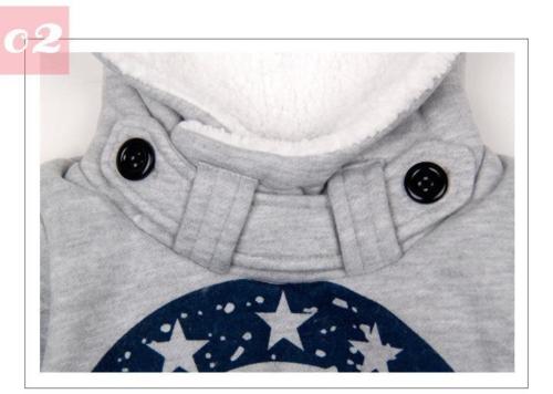 New Fashion  Green/Gray Baby Boys Grils Kids Coat Tops Hoodies Jacket Sweater Outwear - ebowsos