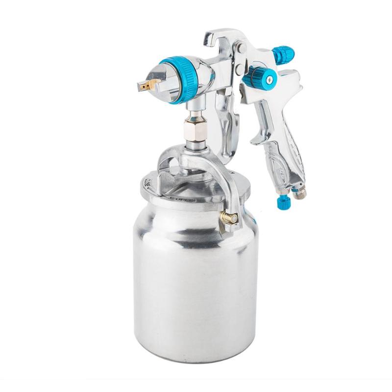 2019 Hot 1000mL Suction Air Spray Gun Hand Manual Spray Lacquer Gun 1.7mm Atomization Furniture Coating Car Paint Sprayer - ebowsos