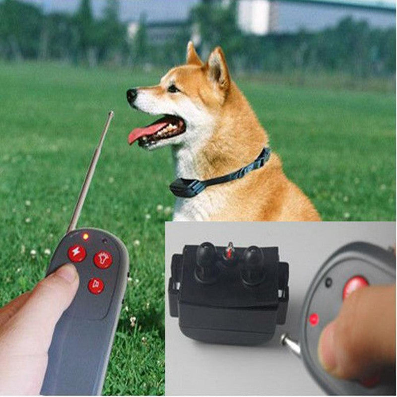 2019 New Fashion 4 IN 1 Electric Shock Collar-CE Dog Remote Pet Training Vibra training collar dogs Pet training Control-ebowsos