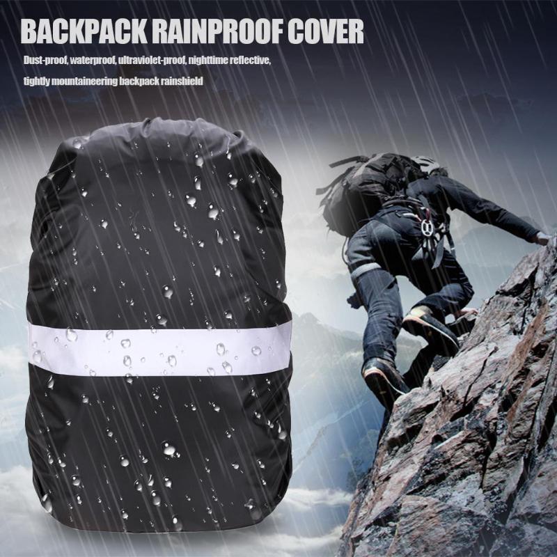 20L Multifunctional Backpack Rainfall Cover Adjustable Waterproof Dustproof Backpack Bag Reflective Dust Rain Cover-ebowsos