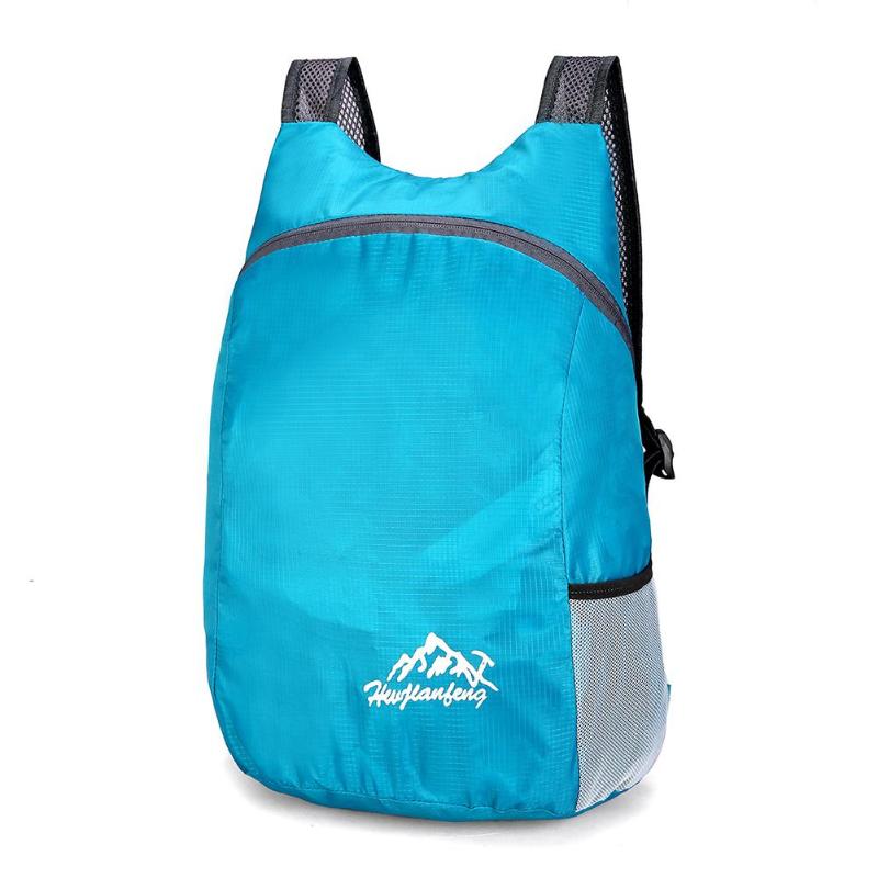 20L Travel Backpack Men Women Outdoor Folding Rucksack Lightweight Waterproof Sports Backpack camping Backpack-ebowsos