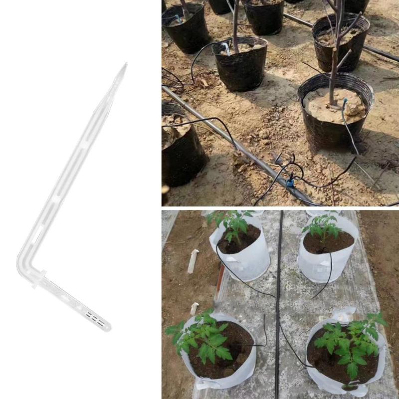 20Pcs/50Pcs Bend Arrow Dripper Micro Drip Irrigation Kit Drops Emitters Garden Watering Saving Micro Kit Irrigation System - ebowsos