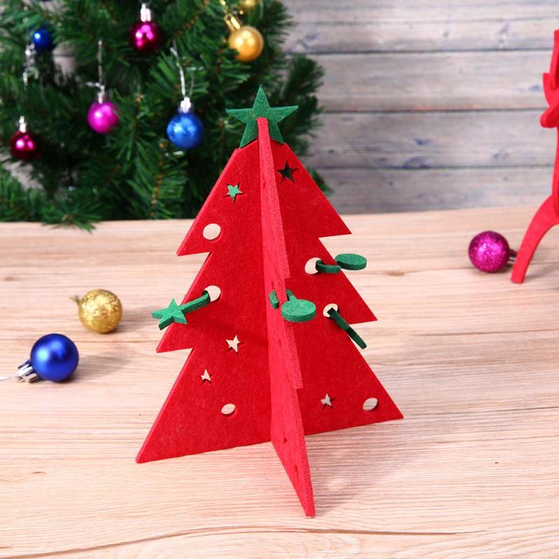 20cm Christmas Supplies Felt Christmas Tree Christmas Gifts Christmas Decor - ebowsos