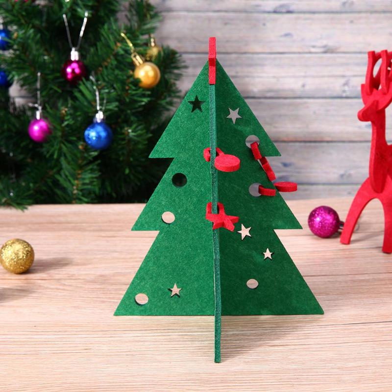 20cm Christmas Supplies Felt Christmas Tree Christmas Gifts Christmas Decor - ebowsos