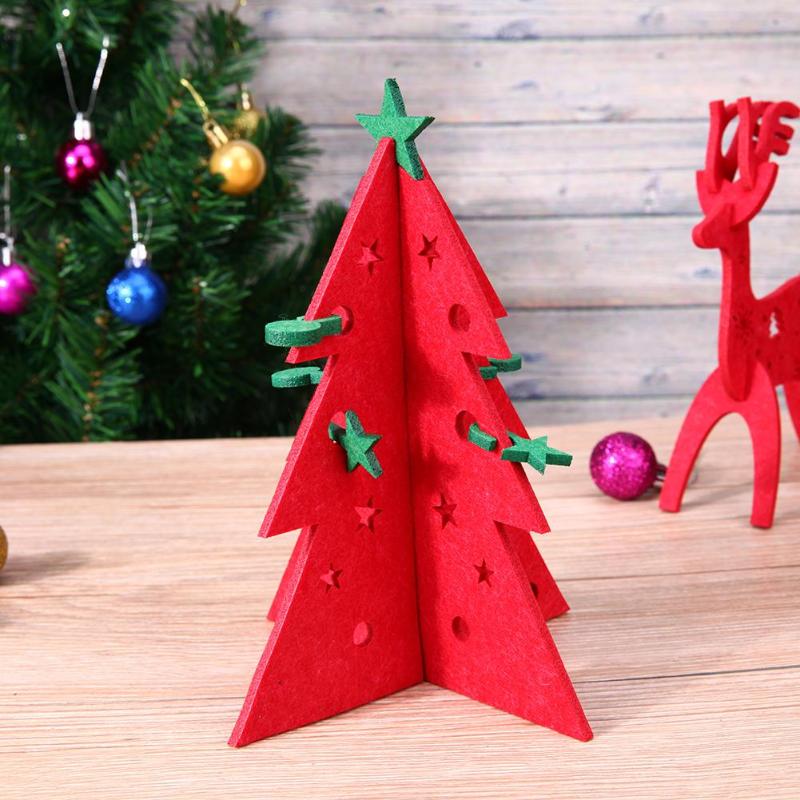 20cm Christmas Supplies Felt Christmas Tree Christmas Gifts Christmas Decor - ebowsos