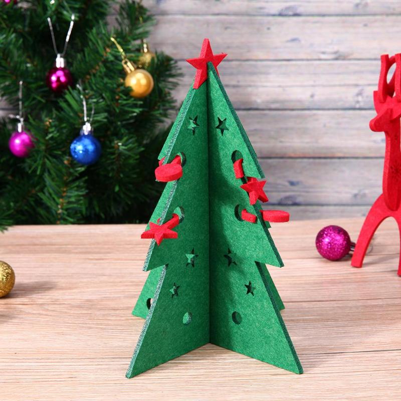 20cm Christmas Supplies Felt Christmas Tree Christmas Gifts Christmas Decor - ebowsos