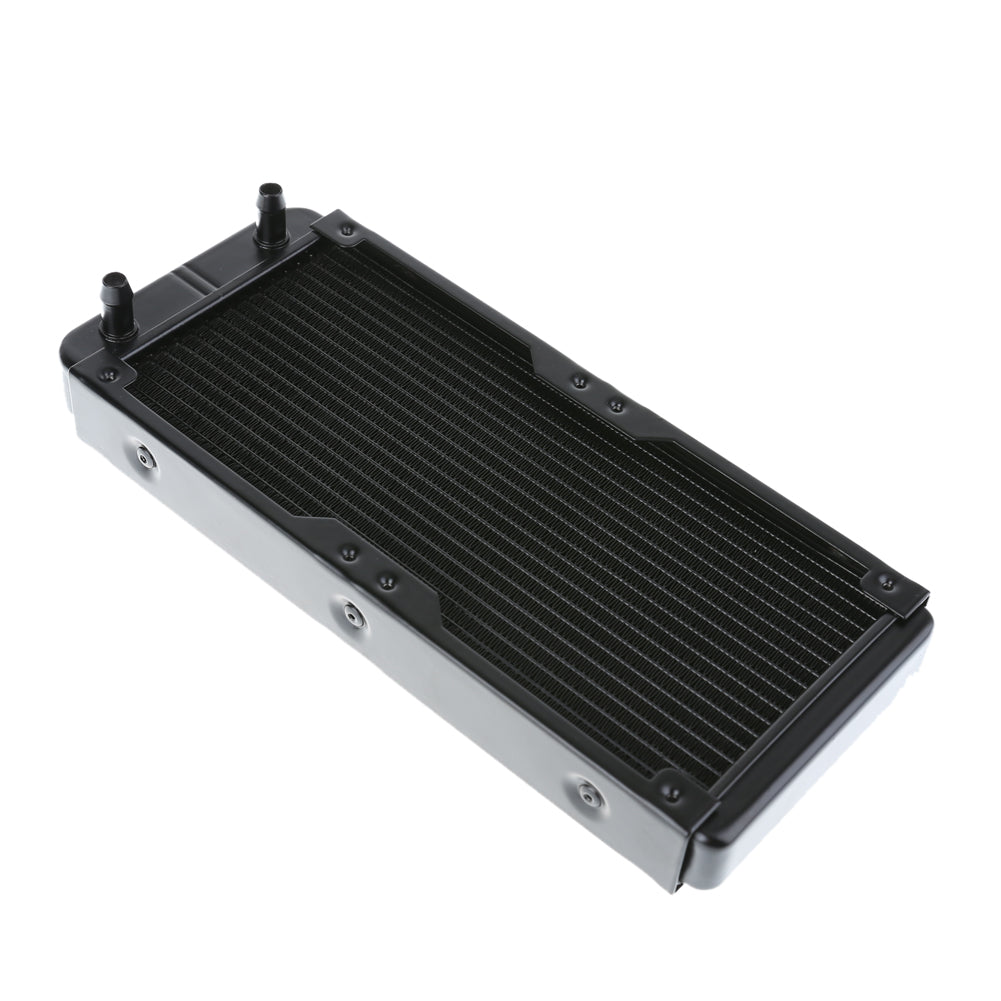 240mm Water Cooling Radiator G1/4 18 Tubes Aluminum Computer Water Cooling Heat Sink For CPU LED Heatsink Heat Exchanger - ebowsos