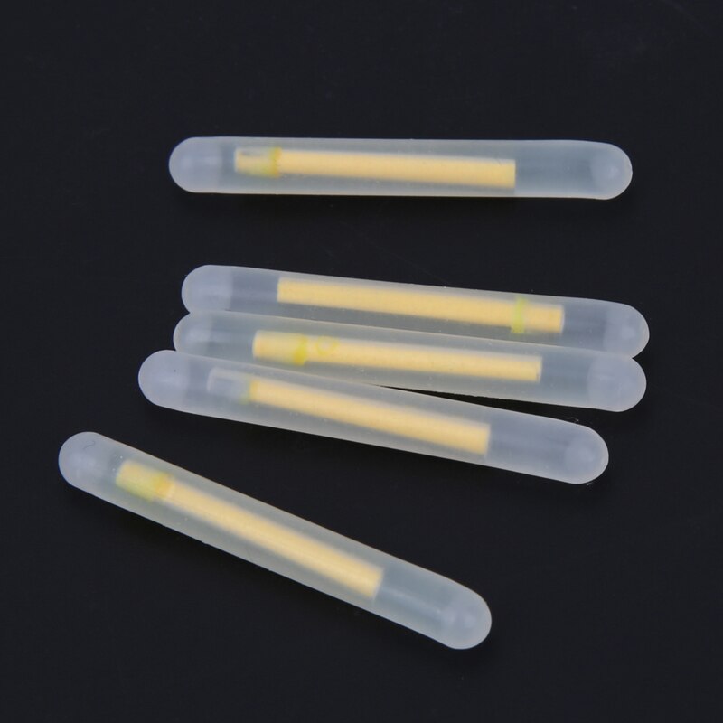 25Pcs Fishing Float Fluorescent Lightstick Light Night Float Rod Lights Dark Glow Stick Useful Lots Fishing/Party-ebowsos