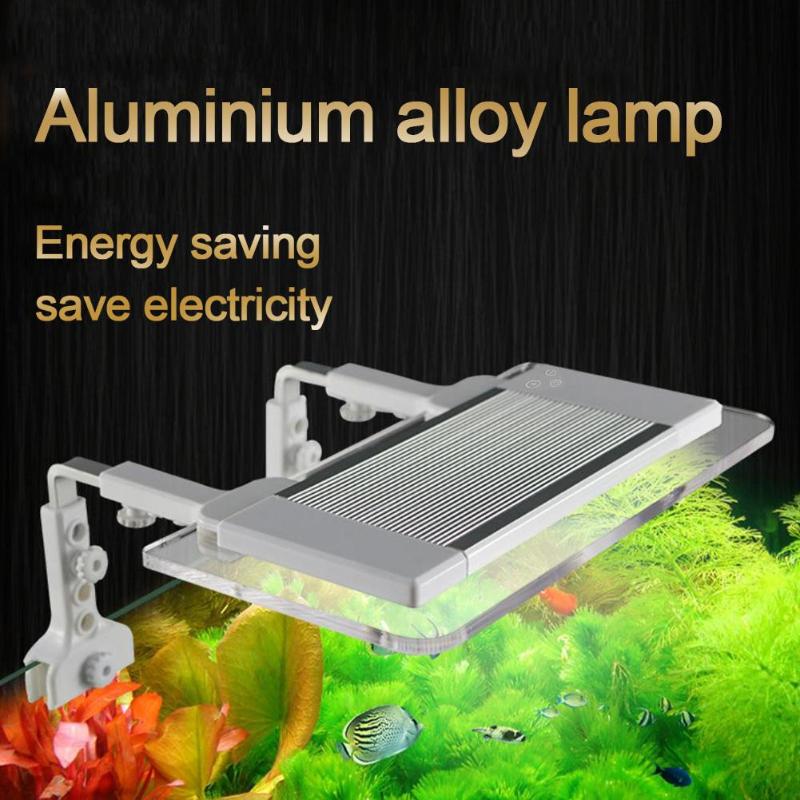 2835SMD 32LED Aluminum Acrylic 5W Flexible Aquarium Fish Tank Clip Lamp-ebowsos