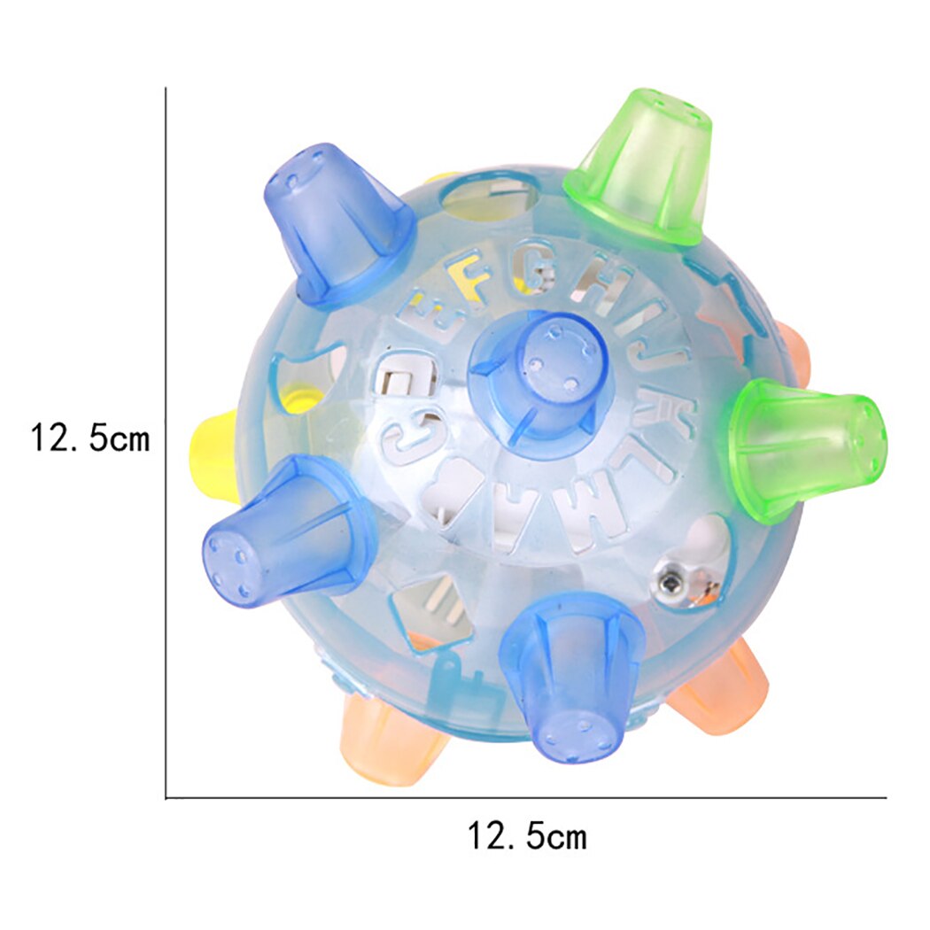 2PCS Pet Ball Toy Music Creative Flashing Dancing Dog Ball Glowing Fun Jumping Balls Pet Dog Interactive Balls Pet Toy Supplies-ebowsos