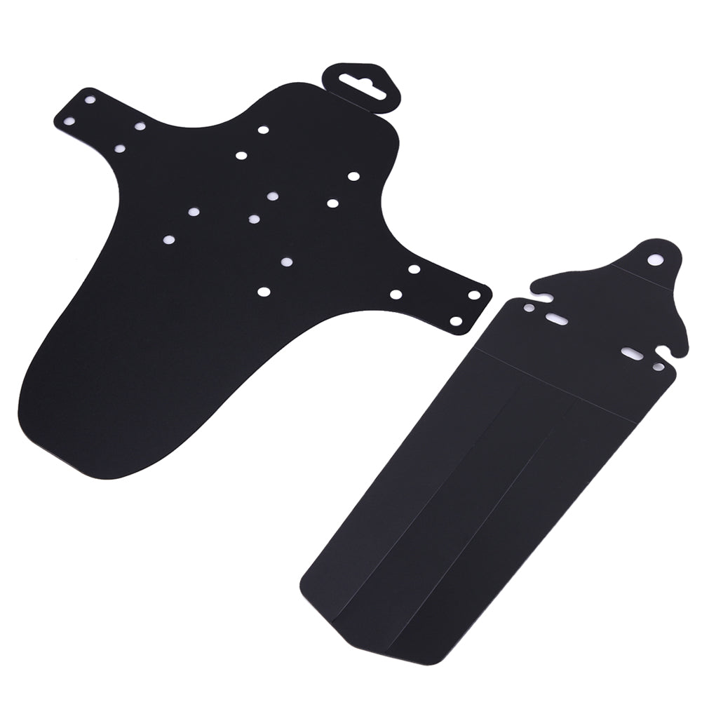 2Pcs Bike Bicycle Front Rear Mudguard Fenders Road Cycling MTB Mountain Bicycle Soft 360 degree Torsion Mudguard Bike Cleaner-ebowsos