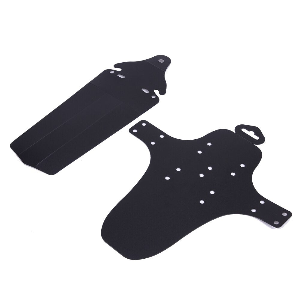 2Pcs Bike Bicycle Front Rear Mudguard Fenders Road Cycling MTB Mountain Bicycle Soft 360 degree Torsion Mudguard Bike Cleaner-ebowsos