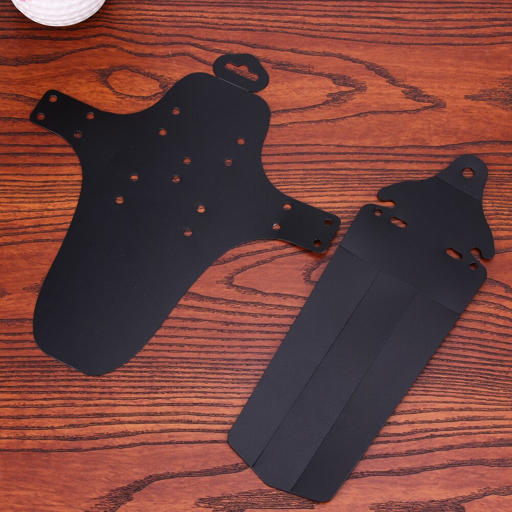 2Pcs Bike Bicycle Front Rear Mudguard Fenders Road Cycling MTB Mountain Bicycle Soft 360 degree Torsion Mudguard Bike Cleaner-ebowsos