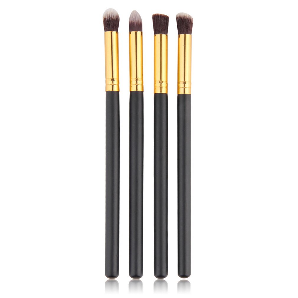 2Set/8pcs 2017 Professional Eye brushes set eyeshadow Foundation Mascara Blending Pencil brush Makeup tool Cosmetic Black - ebowsos